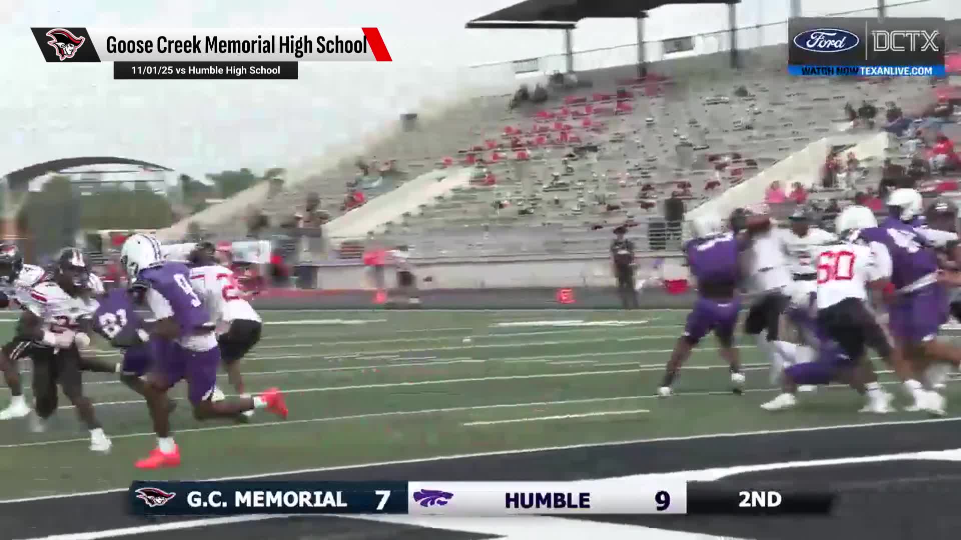 Football Recap: Goose Creek Memorial Comes Up Short + How To Watch