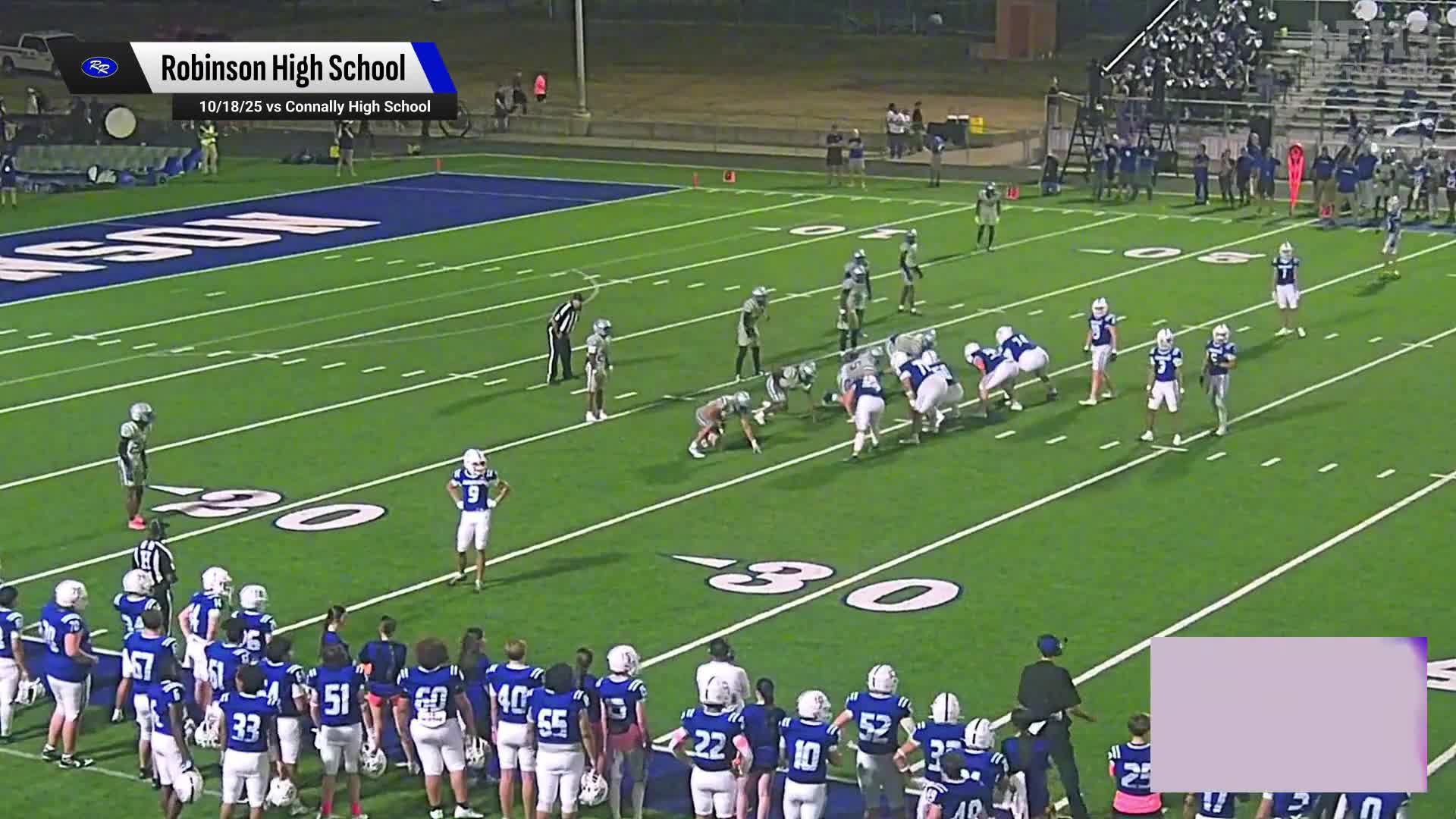 Football Recap: Robinson Has No Trouble Against Gatesville + How To Watch