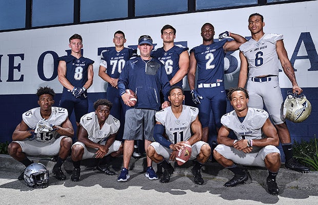Head coach Jason Negro has built a dynasty at St. John Bosco.
