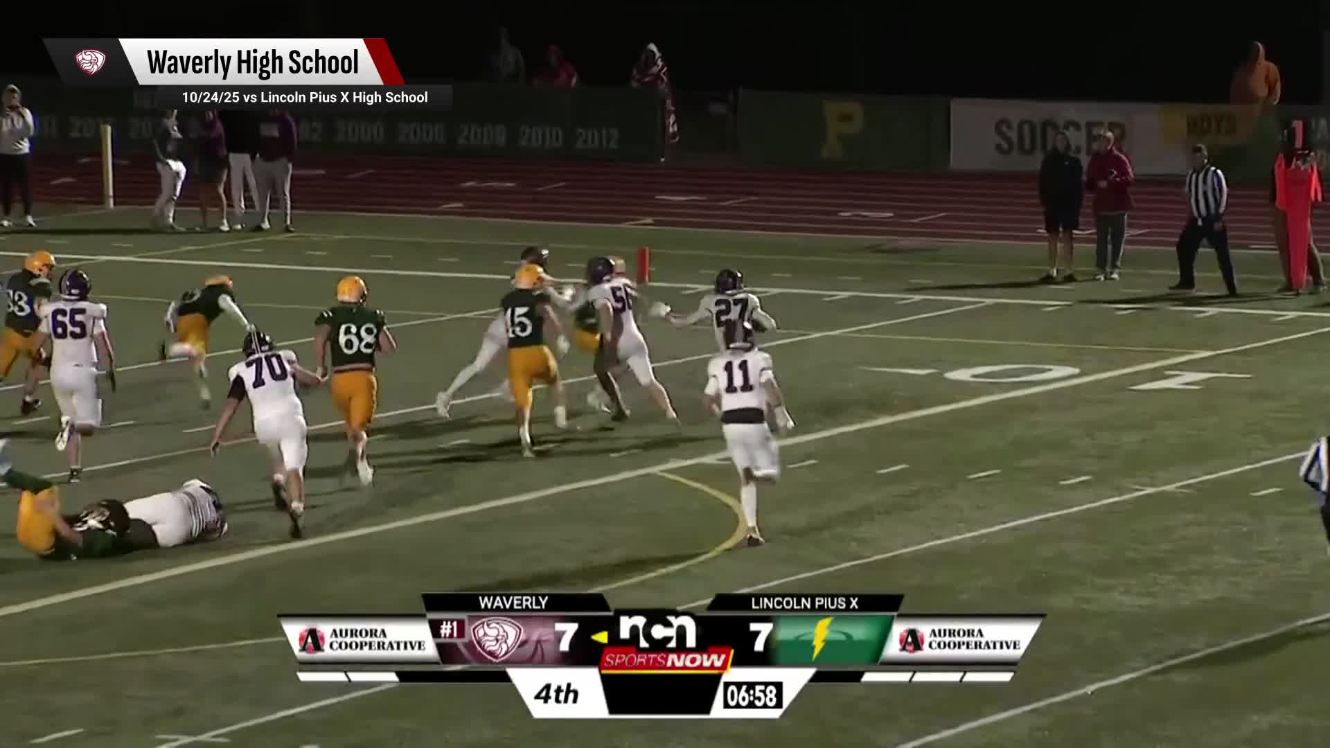 Football Recap: Waverly's  Win  on Friday Extends Winning Streak to 12 + How To Watch