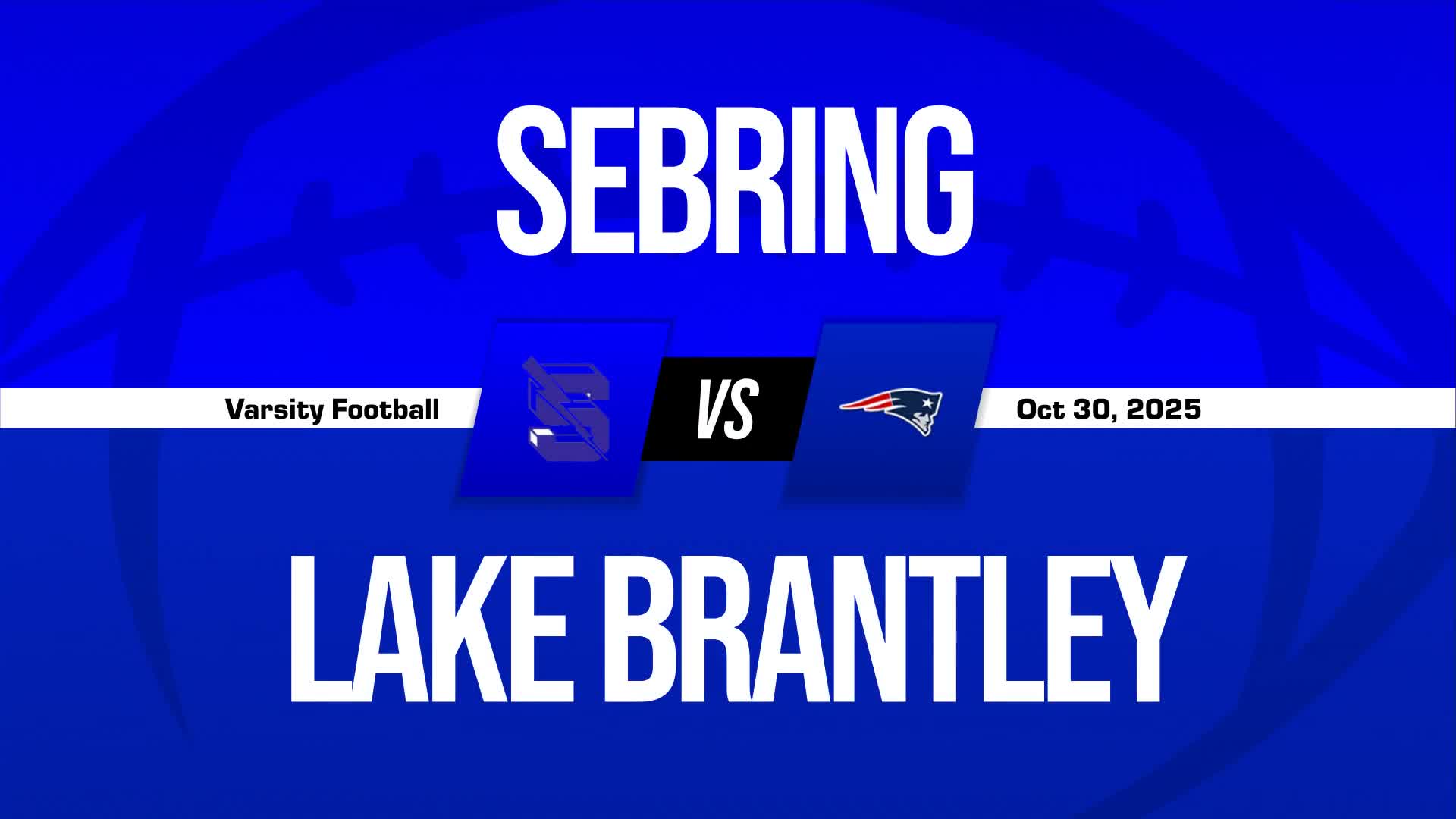 Football Game Preview: Sebring Blue Streaks vs. Tampa Bay Tech Titans + How To Watch