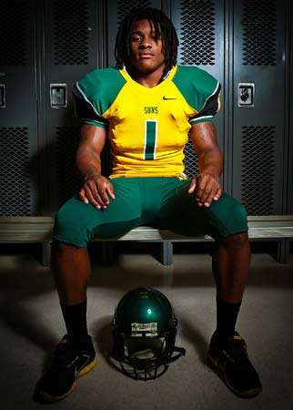 Running back Jordan Scarlett