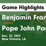 Pope John Paul II's loss ends four-game winning streak at home