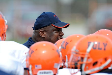 When Larry Webster talks, kids listen. Like Cory Robertson: "He is very old-school. He teaches accountability. ... He makes these team references that make us care for one another."