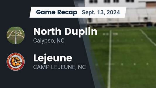 Football Recap: North Duplin Piles Up the Points Against Lejeune