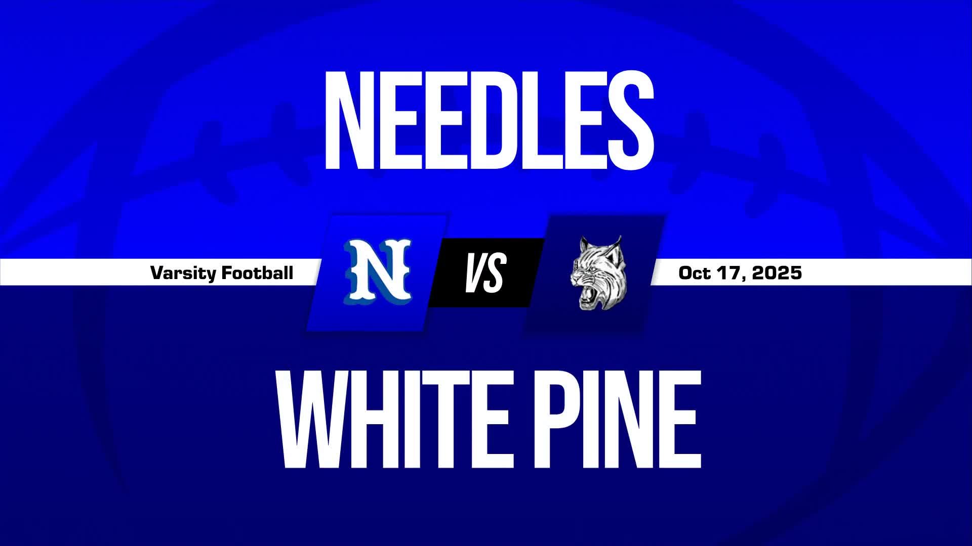 Football Recap: Needles Skates Past White Pine with Ease