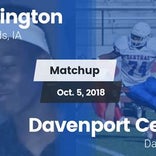 Football Game Recap: Davenport Central vs. Washington