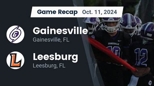 Football Recap: Gainesville Takes a Loss