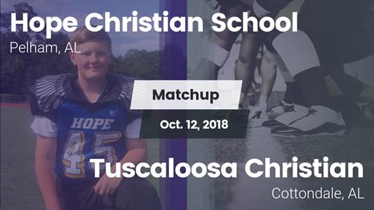 Football Game Recap: Hope Christian vs. Tuscaloosa Christian