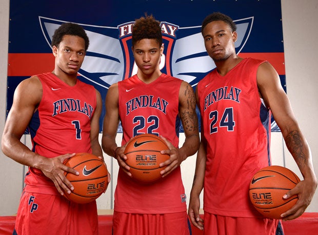 Rashad Vaughn (left), Kelly Oubre and Craig Victor could be the nation's most lethal trio of seniors.