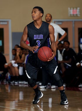 As a freshman, Alterique Gilbert led Miller Grove with 19 points in the state final.