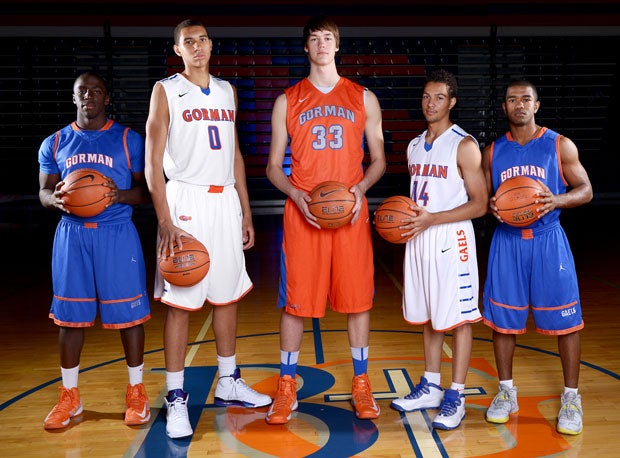 Obim Okeke, Chase Jeter, Stephen Zimmerman, Noah Robotham and Miles Loupe will be looking to help Bishop Gorman win its 16th state championship.