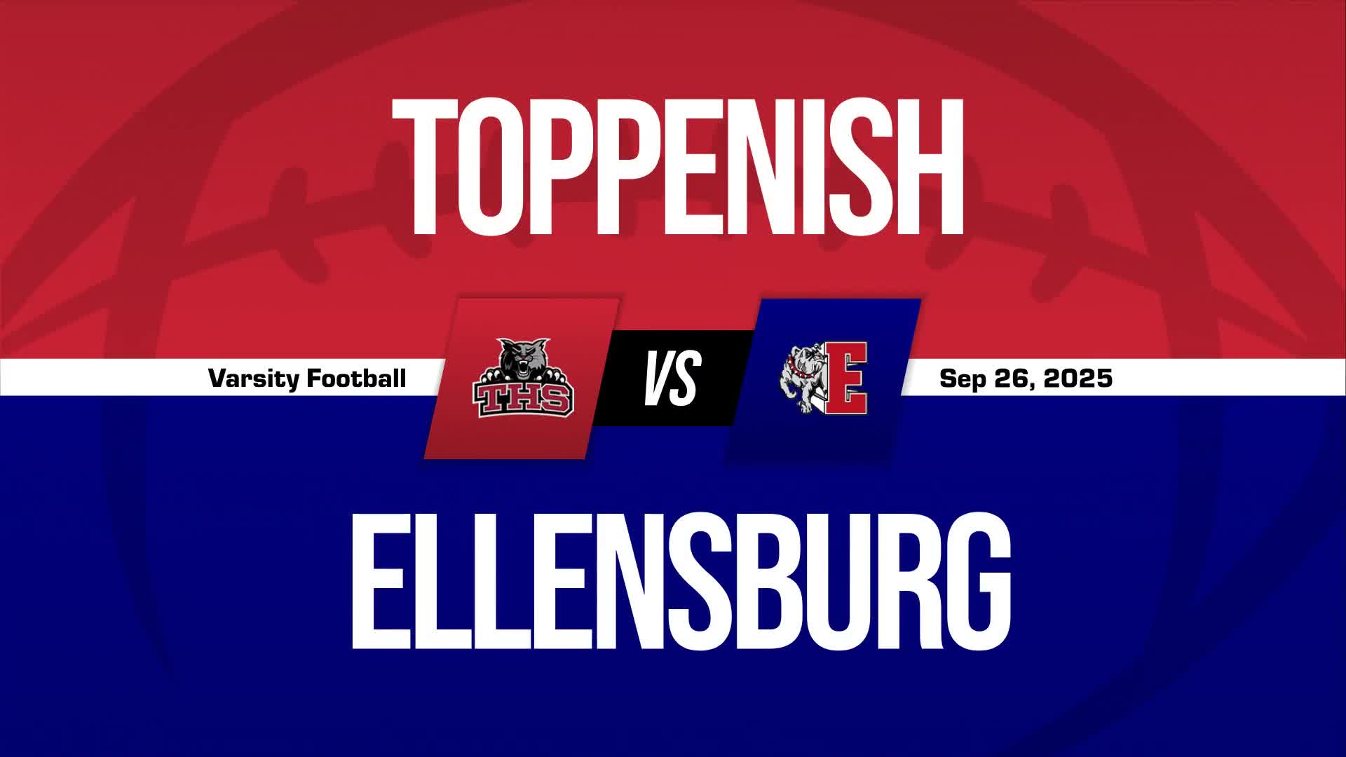 Football Recap: Ellensburg Snaps Five-Game Streak of Losses at Home + How To Watch