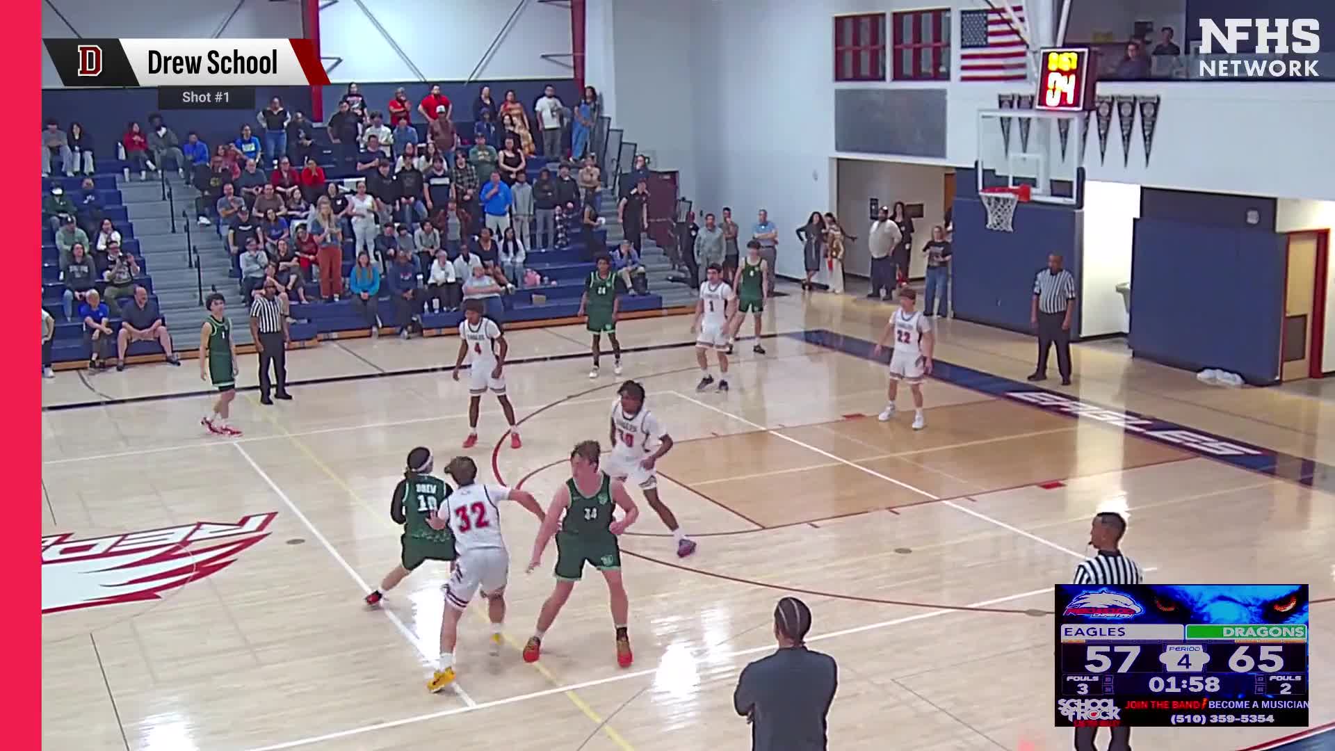 Basketball Recap: Drew Now  11-3 over Last 14 Games