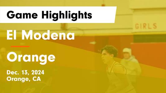 Basketball Recap: El Modena Comes Up Short
