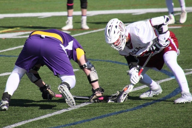 Middleton's Nathan Kapp is a faceoff specialist, dedicating himself to the unsung craft in lacrosse.