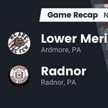 Football Game Recap: Radnor Raptors  vs. Lower Merion Aces