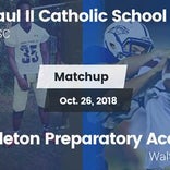 Football Game Recap: John Paul II vs. Colleton Prep Academy