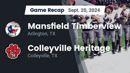 Football Recap: Colleyville Heritage Falls Despite Strong Effort