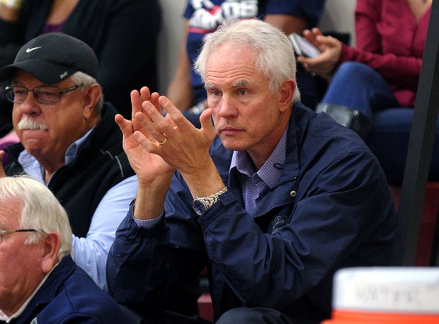 Mitch Kupchak begining to enjoy the game.