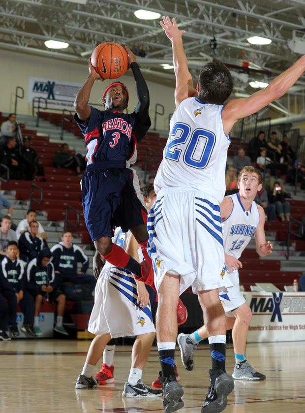 Great Oak point guard Latrelle Franklin (3).