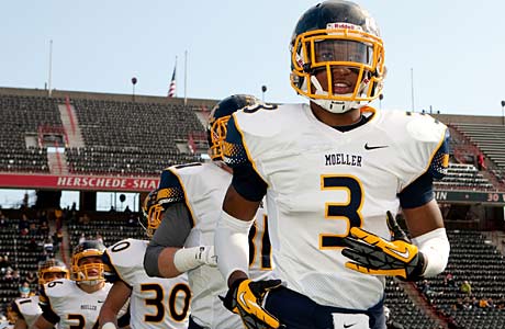 Archbishop Moeller is projected to win its playoff game against Pickerington North on Saturday.