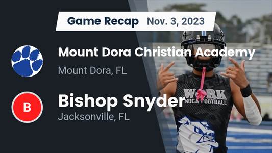 Football Game Preview: Mount Dora Christian Academy Bulldogs vs. Saint Stephen's Episcopal Falcons