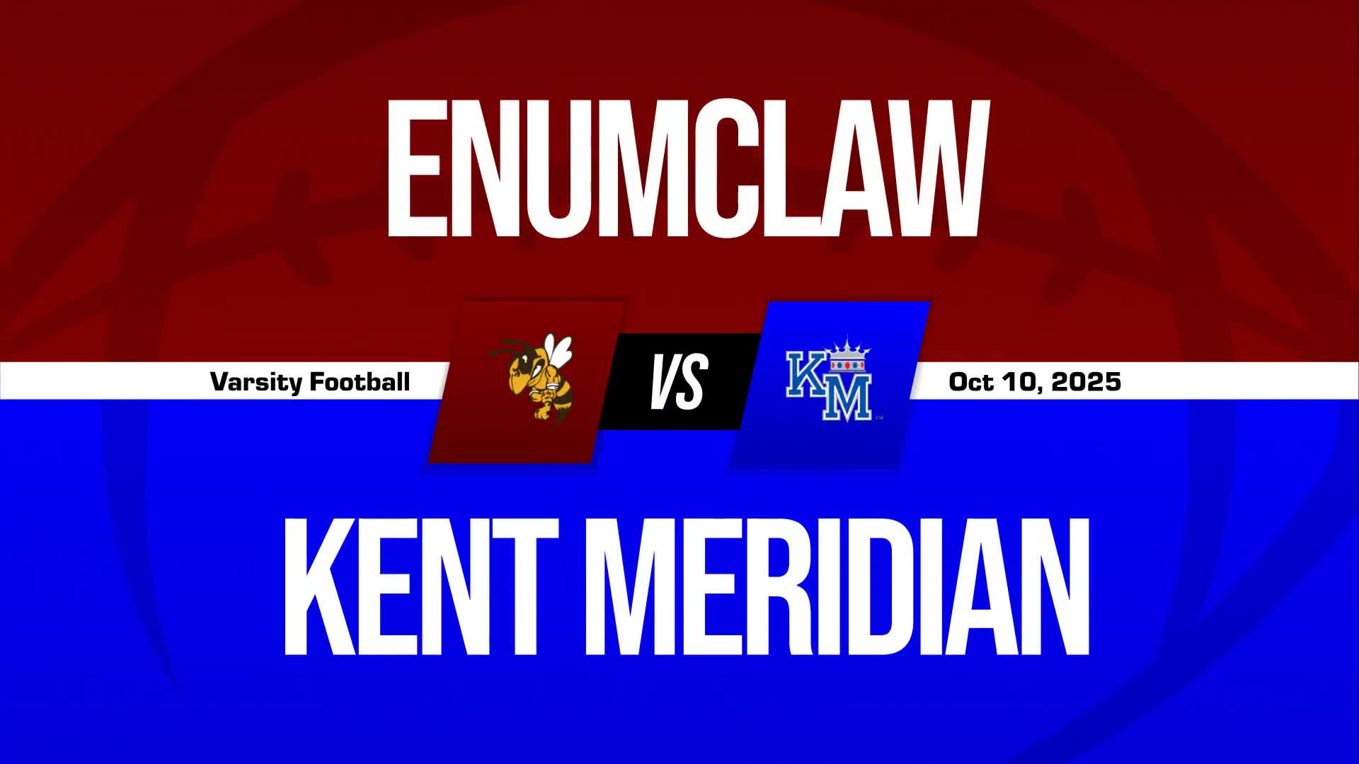 Football Game Preview: Kent-Meridian Royals vs. White River Hornets + How To Watch