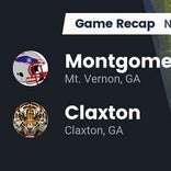 Football Game Recap: Montgomery County vs. Claxton