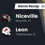 Football Game Recap: Leon Lions vs. Niceville Eagles