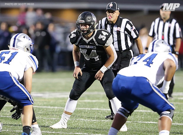 Westerville Central linebacker Zeke Healey was OPSWA D-I All-Ohio last season.