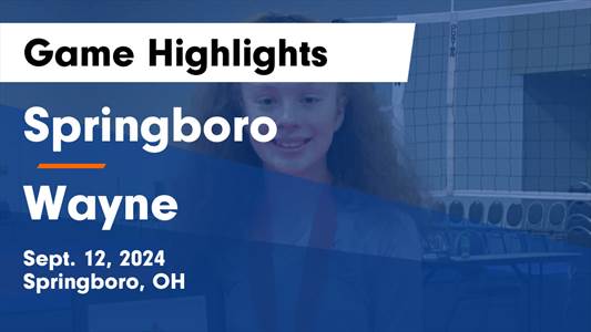 Volleyball Game Recap: Springboro Takes a Loss