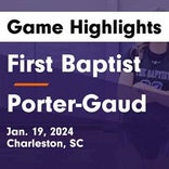 Basketball Game Preview: First Baptist School Hurricanes vs. Ashley Hall Panthers