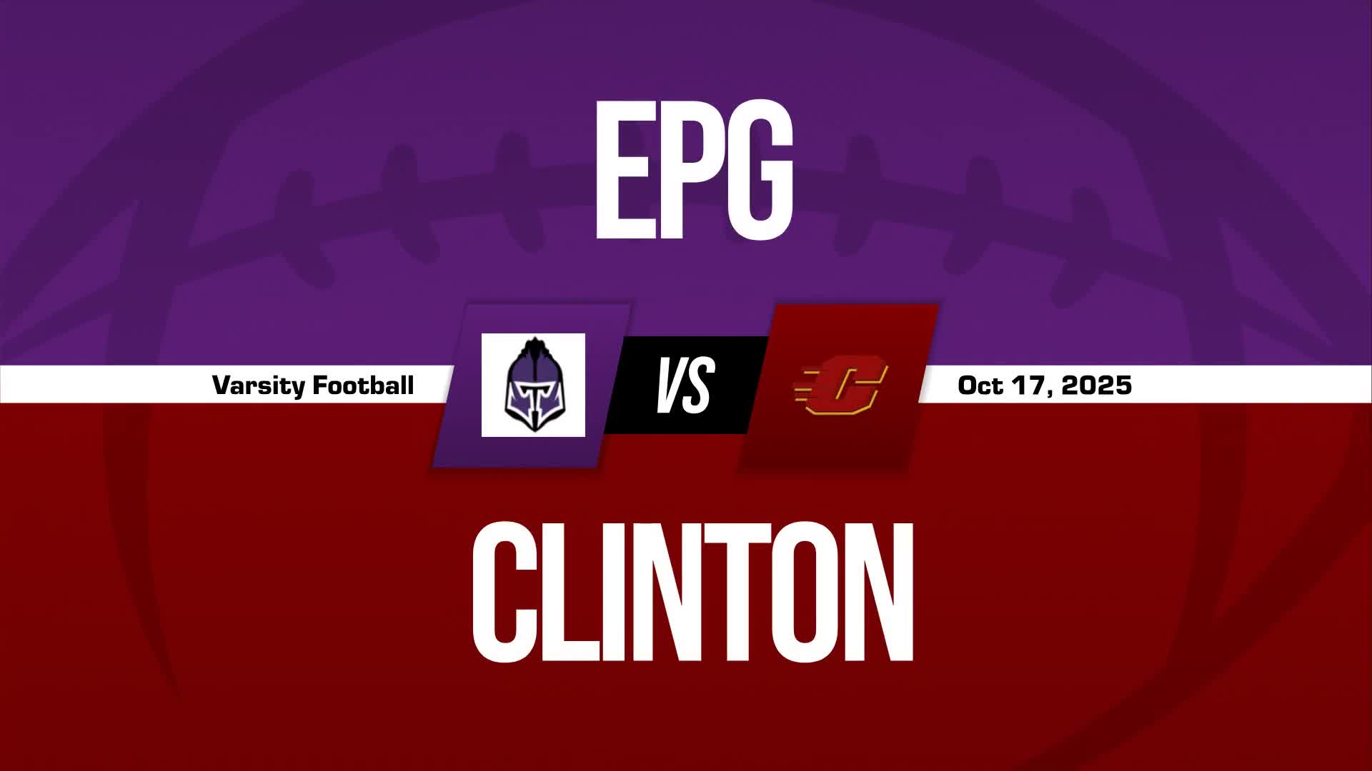 Football Game Preview: Clinton Maroons vs. Tremont Turks