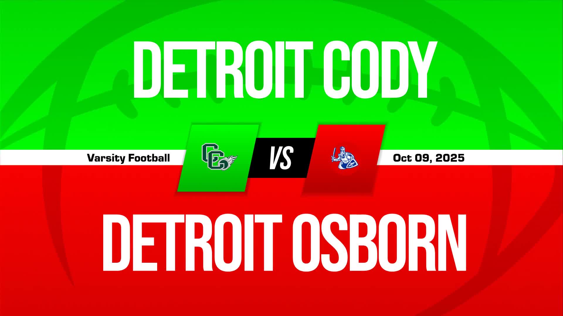 Football Recap: Cody Has No Trouble Against Western International