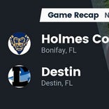 Football Game Recap: Destin Sharks vs. Holmes County Blue Devils