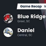 Football Game Recap: Blue Ridge Fighting Tigers vs. Daniel Lions