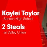 Kaylei Taylor Game Report
