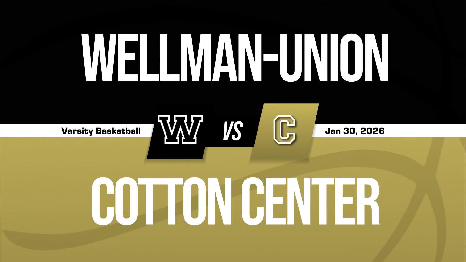 Basketball Recap: Cotton Center Sets Scoring Season-High Against Wellman-Union + How To Watch