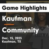 Basketball Game Recap: Community Braves vs. Kaufman Lions