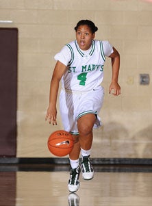 Dominique Williams leads a young and talented St. Mary's squad.