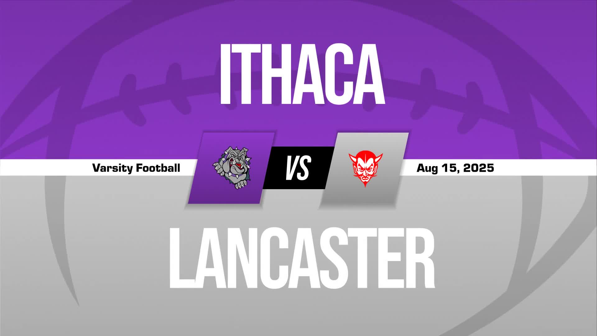 Football Recap: Ithaca Takes a Loss