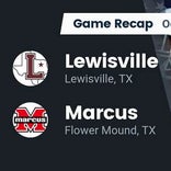 Football Game Recap: Marcus Marauders vs. Lewisville Farmers