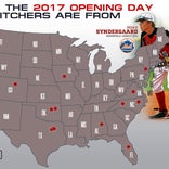 High schools of MLB Opening Day starters