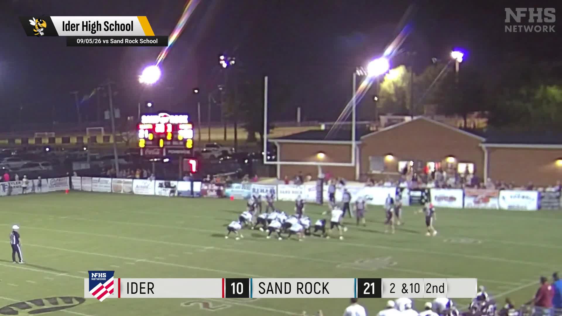 Football Recap: Ider Piles Up the Points Against Brindlee Mountain