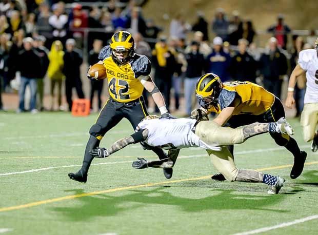 Dylan Kainrath led Del Oro Friday and will get a shot at a state title against Bakersfield.