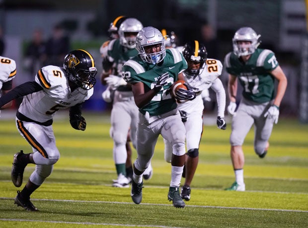 De La Salle junior James Coby (22) had touchdown runs last week of 28 and 65 yards. 