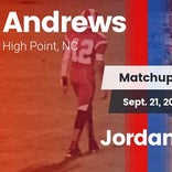 Football Game Recap: T. Wingate Andrews vs. Jordan-Matthews