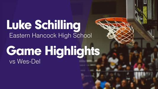 Luke Schilling Game Report: vs Blue River Valley