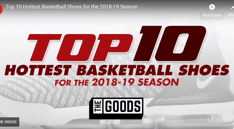 Top 10 hottest basketball shoes